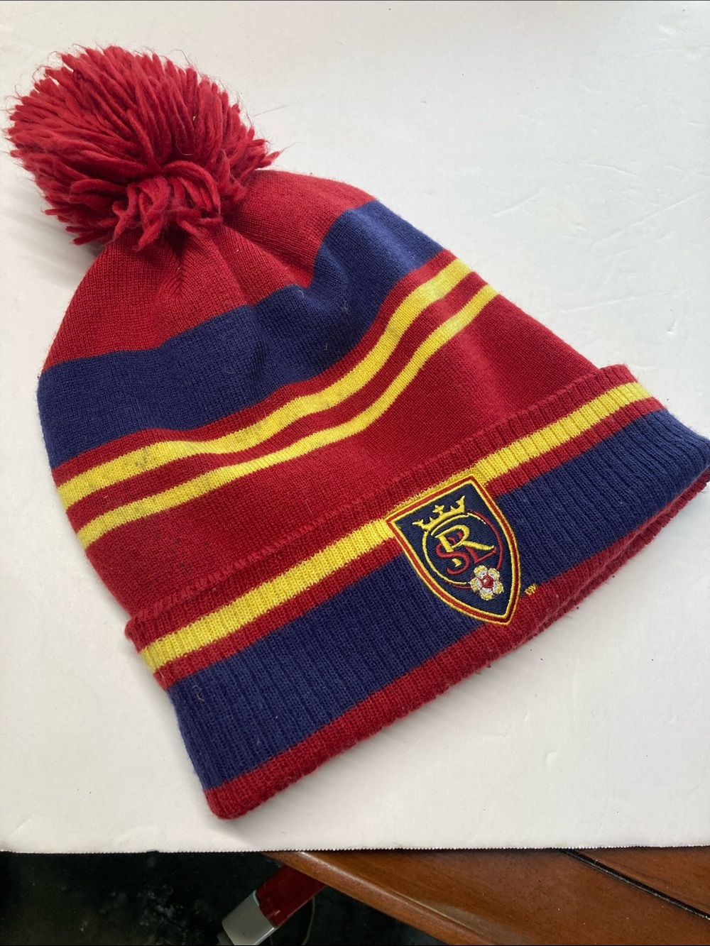 Real Salt Lake Adidas MLS Cuffed Knit Hat Team Color O/S